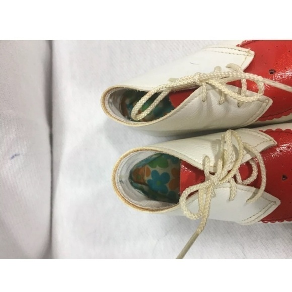 4/$35 Vintage Toddler Walking Shoe Saddle Leather - Picture 6 of 6